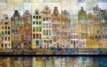 Amsterdam Painting by Preet Lambon