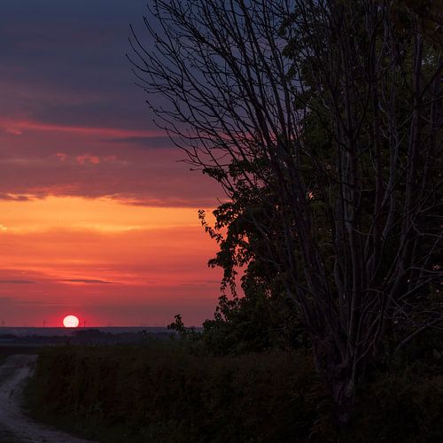 Zonsondergang Sibbe van Flachsfotografie