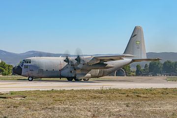 Lockheed C-130 Hercules van Saoedi Arabië. van Jaap van den Berg