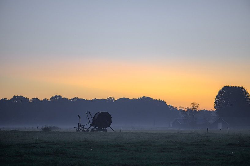 sunrise at the farmer's by Tania Perneel