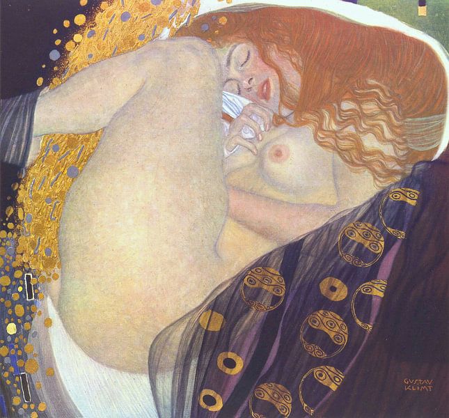 Danae, Tafel 32, Gustav Klimt von Meisterhafte Meister