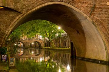 Utrecht Oudegracht: Hamburgerbrug van Martien Janssen