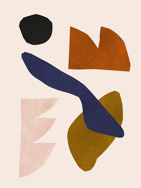 Expressive collage 7 by Vitor Costa