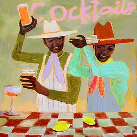 Cowboy Cocktails van Atelier Paint-Ing