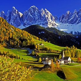 Geislerspitzen, Villnösstal, Südtirol von Hans-Peter Merten