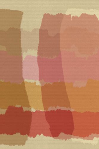 Moderne abstracte kleurrijke kunst in warme kleuren.