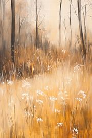 Herbstlandschaft in sanften Tönen von Poster Art Shop