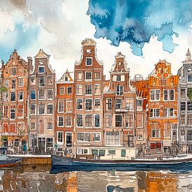 De Amsterdam avec amour sur Harry Hadders Design