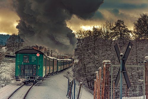 Fichtelbergbahn in the Erzgebirge