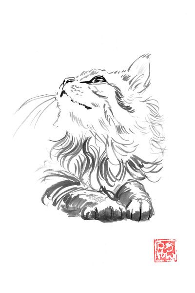 Happy Cat von Péchane Sumie