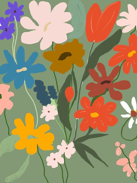 Wild Flowers by Treechild