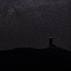 Panorama avec la voie lactée au-dessus du Mont Ventoux sur Joris Bax