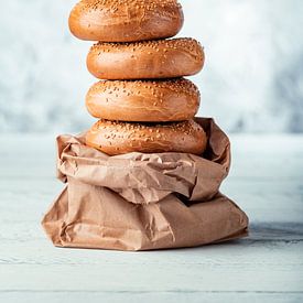 Tower of Bagel by Iwan Bronkhorst