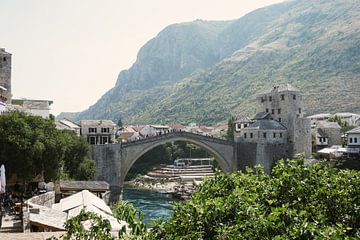 Brücke von Mostar von Gerben Bol