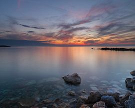 Sonnenuntergang in Italien von Wim Berrevoets
