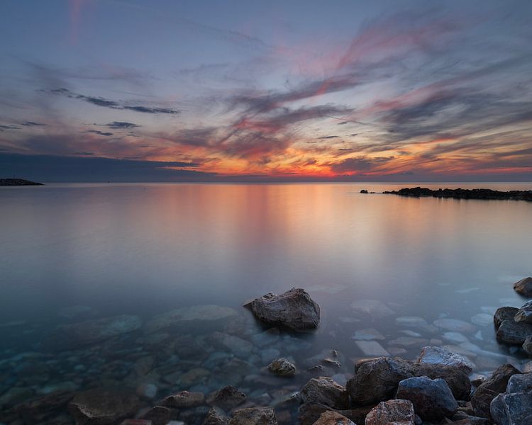 Coucher de soleil en Italie par Wim Berrevoets