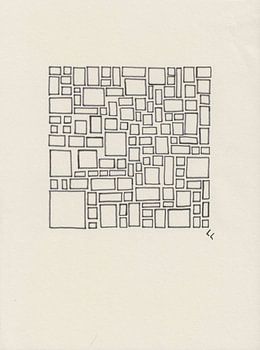 plattegrond, abstract