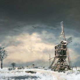 Haarlem Mühle 1775 von Erwin Bak