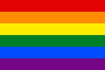 Gay Pride Flag (de Regenboogvlag) van Bear Necessities