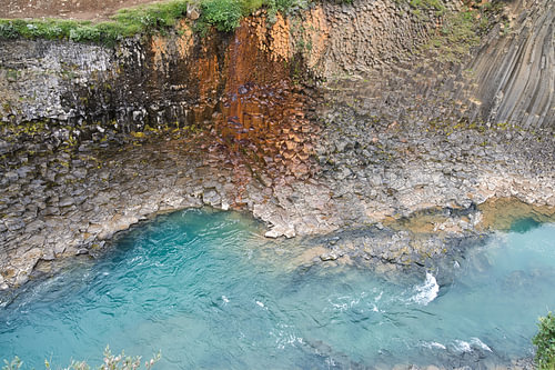 Looking straight down