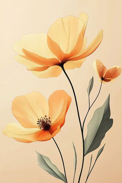 Butterblumen in Gelb ii von Studio BB