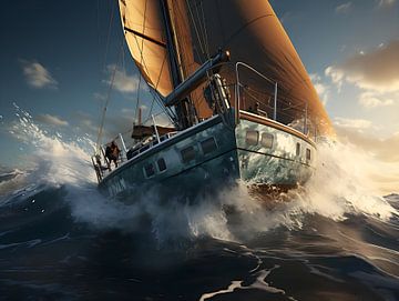 Volco Ocean zeilschip van PixelPrestige