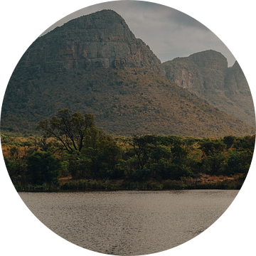 Zuid-Afrika Nijlpaarden in meer, Panorama foto van Tom in 't Veld