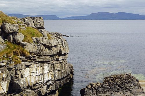 Kust bij St. John's Point in Ierland