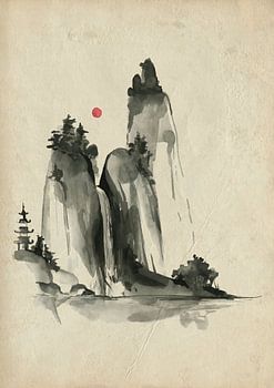 Monastery in the mountains