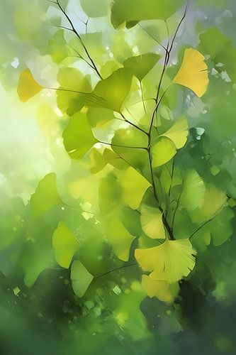 Ginko in the light