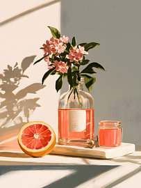 Redactioneel artikel: Gouache-stilleven met citrusvruchten van Mosaic Dialogue
