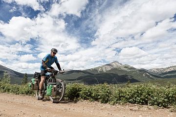 Radfahren Great Divide Mountainbike-Route Colorado
