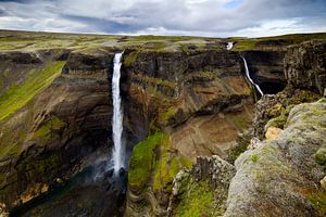 Háifoss en Islande 2/2 sur Anton de Zeeuw