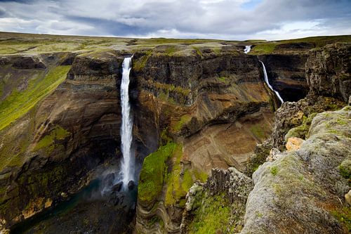 Háifoss te IJsland 2/2