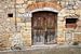 oude deur in Monteriggioni van Hanneke Luit