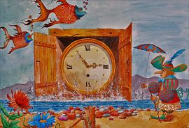 AH! ES IST ZEIT, NACH HAUSE ZU GEHEN. von Michel MICHAUX