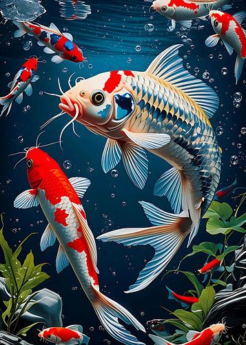 Poisson Koi sur BRZ999