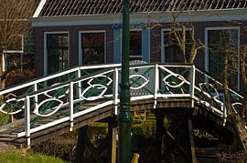 Brücke auf der Zaanse Schans von Agnes Meijer