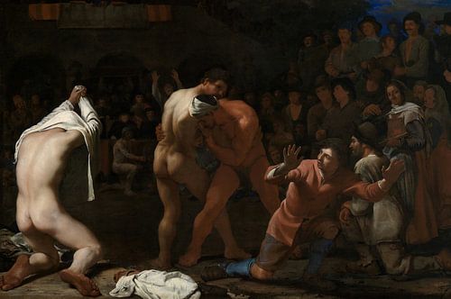 Romeins worstelen, Michael Sweerts