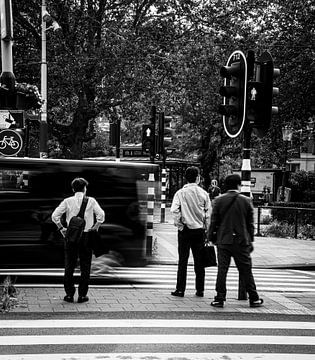 Instantané sur la Leidseplein sur Peter Hendriks