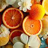 Vegetariërs gezondheid fruit en bloem van rinda ratuliu
