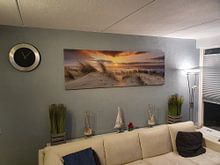 Kundenfoto: die Küste im Bild von eric van der eijk, auf leinwand