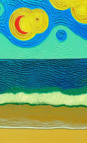 Gogh Strand von Niek Traas
