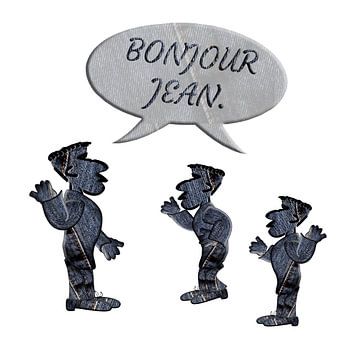 Bonjour Jean - Dad Joke by Grüntyers .