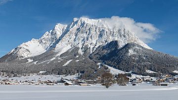 Zugspitze Tirol Ehrwald Schnee von Dennis Hilligers
