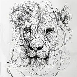 Lion by Poster Art Shop