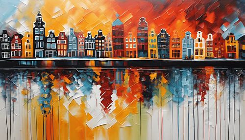 Schilderij Amsterdam