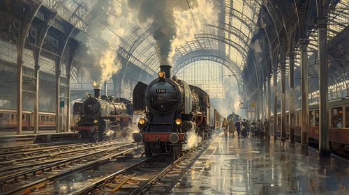 Gare du Nord by Kees van den Burg