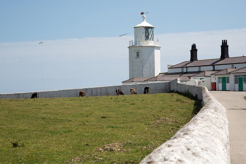 Vuurtoren aan de Engelse kust von Sander Meijering