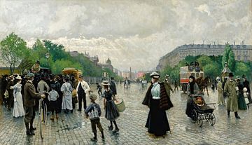 Wat gebeurt er in Kopenhagen (1899) van Peter Balan